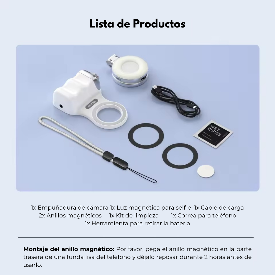 Soporte magnético para teléfono inteligente