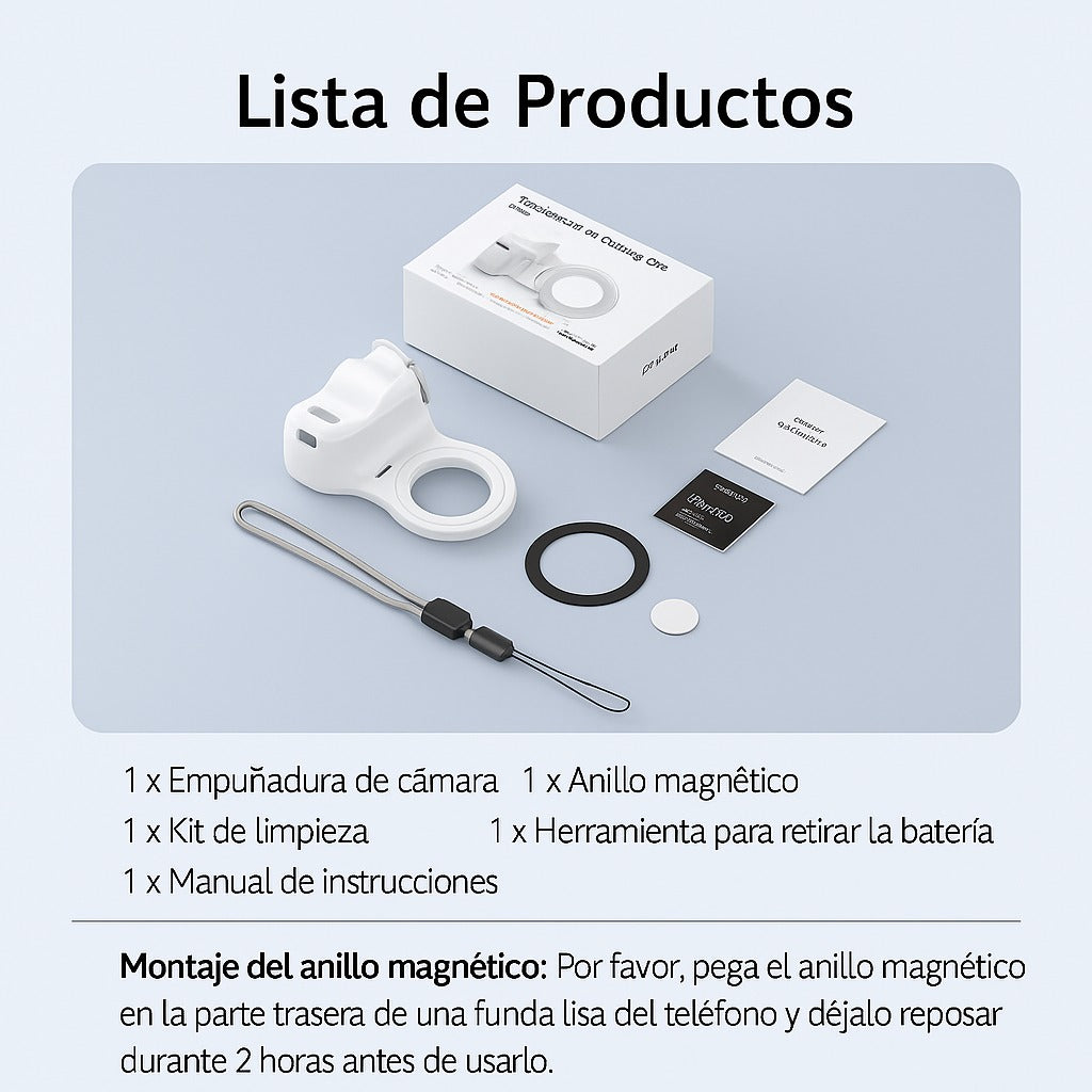 Soporte magnético para teléfono inteligente